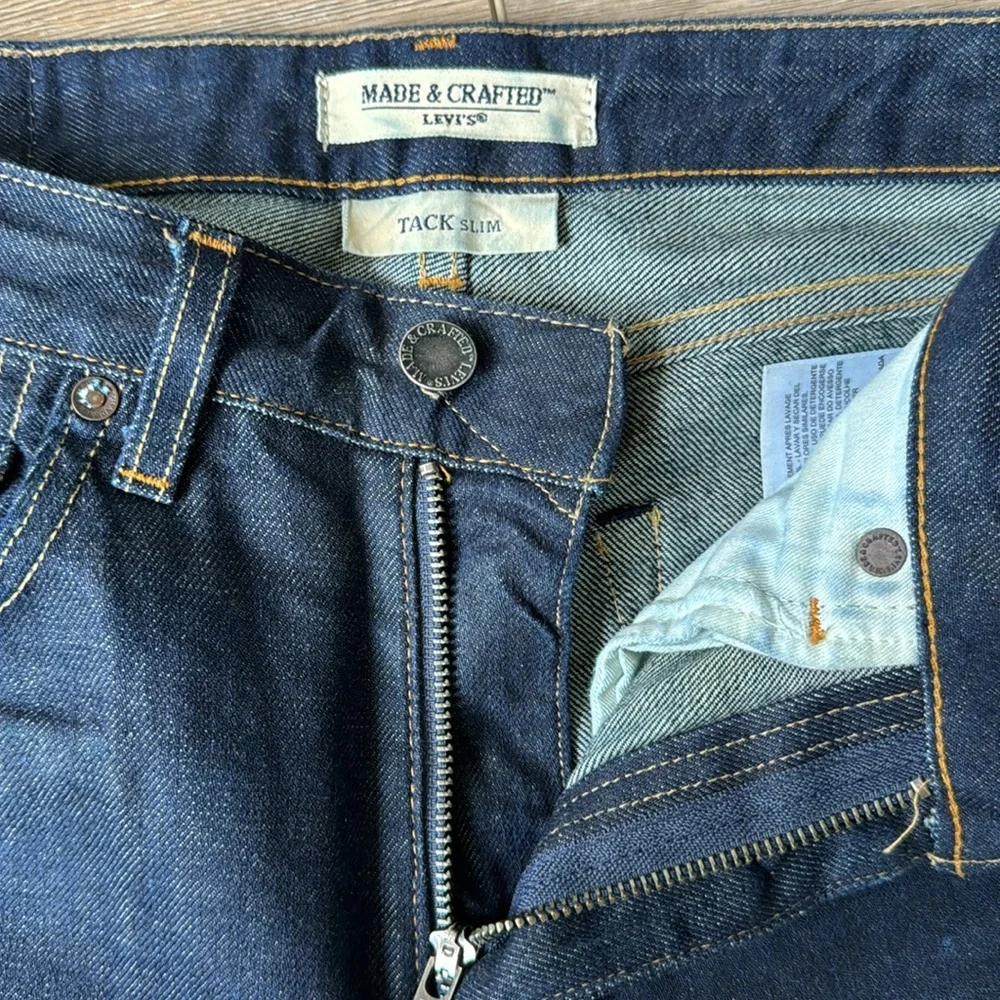 Levi’s Made & Crafted - Tack Slim Jeans - Size 31 - Picture 7 of 10